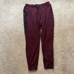 American Eagle Maroon Mens Size Medium Sweatpants Joggers Great Condition